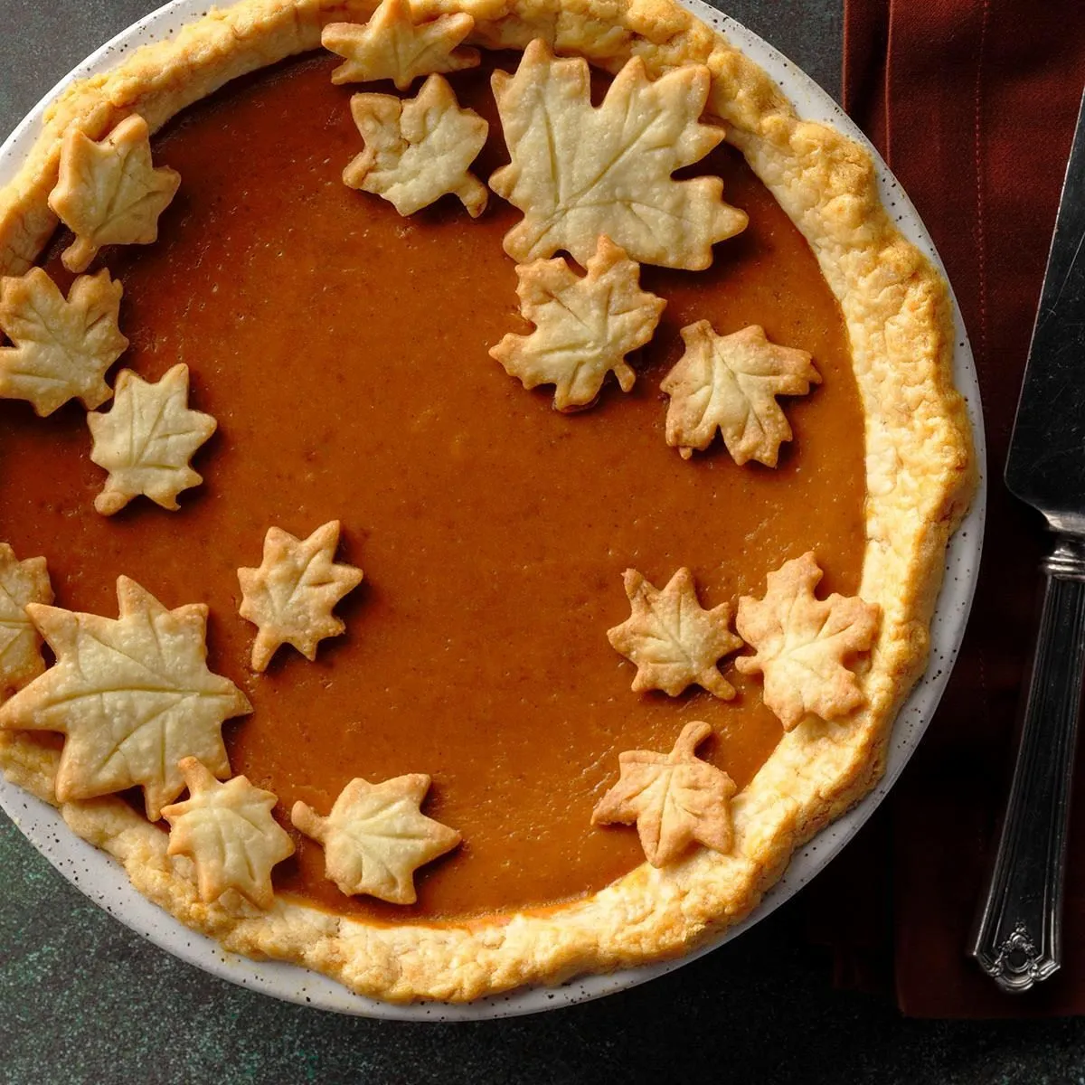 SPICED PUMPKIN PIE